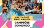 Ana Walgode e Pedro Walgode são campeões do mundo de patinagem artística