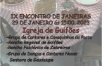 IX Encontro de Janeiras terá lugar este domingo em Guifões